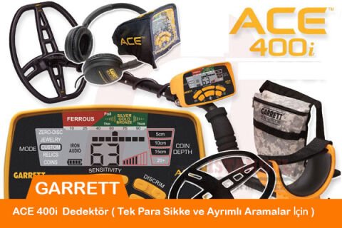 GARRET ACE 400İ