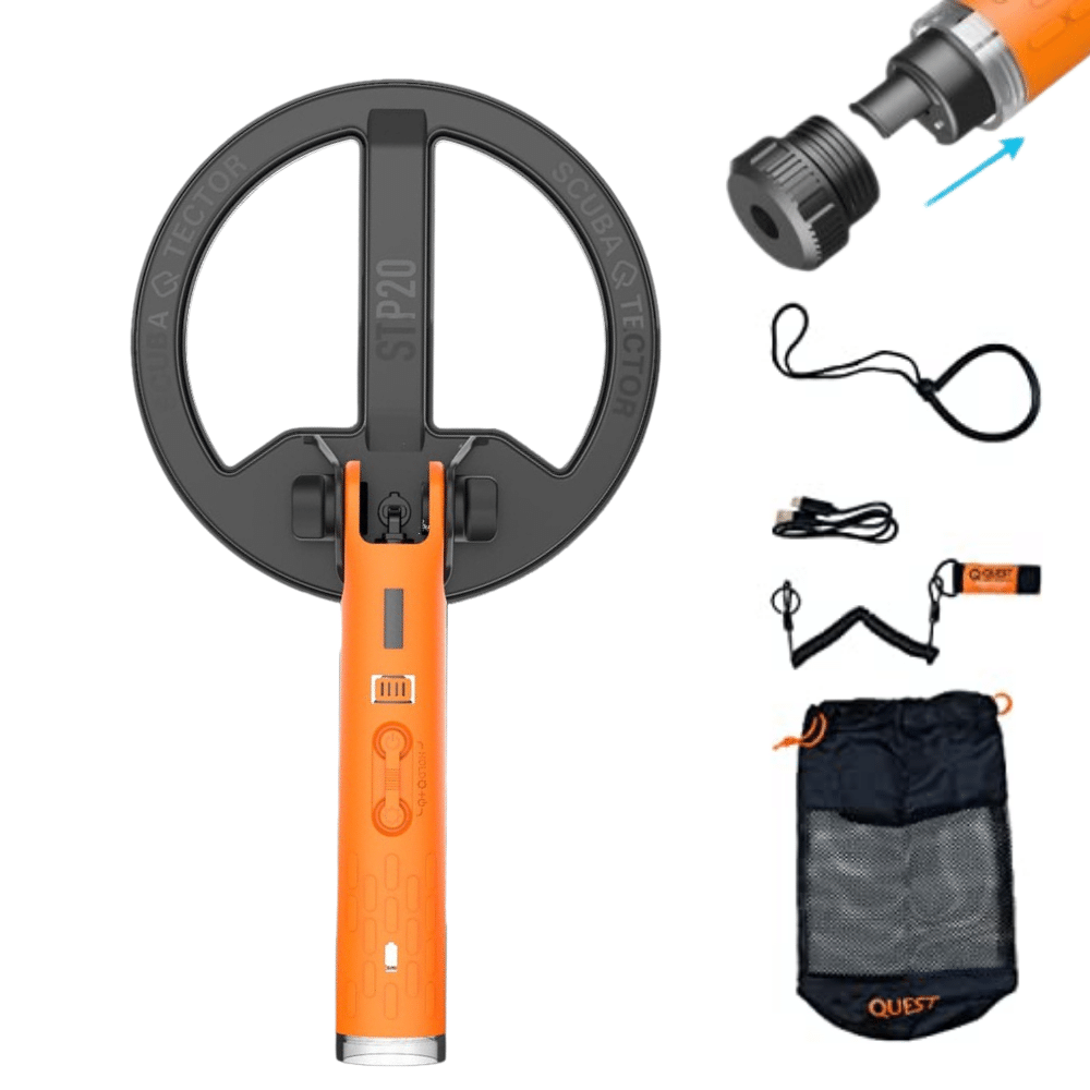 QUEST SCUBA TECTOR PRO (20 LİK BAŞLIK)